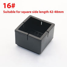 Load image into Gallery viewer, 16Pcs Silicone Table Chair Leg Mat Non-slip Table Chair Leg Caps Foot Protection Bottom Cover Pads Wood Floor Protectors