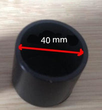 Load image into Gallery viewer, 4pcs Square Chair Leg Caps Non-slip Table Foot Dust Cover Socks Floor Protector Pads Pipe Plugs Furniture Leveling Feet Silicone