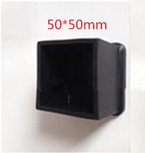 Load image into Gallery viewer, 4pcs Square Chair Leg Caps Non-slip Table Foot Dust Cover Socks Floor Protector Pads Pipe Plugs Furniture Leveling Feet Silicone