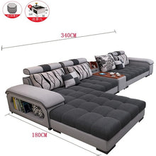 Load image into Gallery viewer, Furniture Factory Provided Living Room Sofas/Fabric Sofa Bed Royal Sofa
