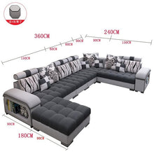 Load image into Gallery viewer, Furniture Factory Provided Living Room Sofas/Fabric Sofa Bed Royal Sofa
