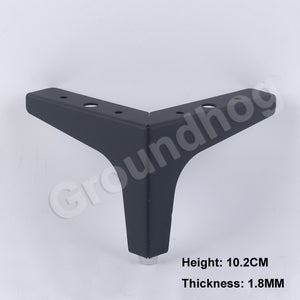 4Pcs  Furniture Legs Sofa Chair feet Cupboard Cabinet foot 10.2/13.6/15.2/16.8CM Height Bed legs with screws