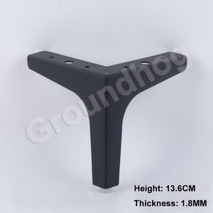 4Pcs  Furniture Legs Sofa Chair feet Cupboard Cabinet foot 10.2/13.6/15.2/16.8CM Height Bed legs with screws