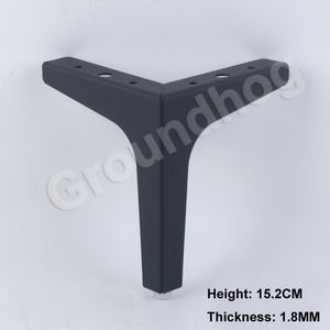 4Pcs  Furniture Legs Sofa Chair feet Cupboard Cabinet foot 10.2/13.6/15.2/16.8CM Height Bed legs with screws