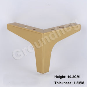 4Pcs  Furniture Legs Sofa Chair feet Cupboard Cabinet foot 10.2/13.6/15.2/16.8CM Height Bed legs with screws