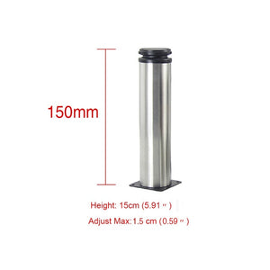 1Pcs 5CM-35CM Furniture Adjustable Cabinet Legs Stainless Steel Furniture Legs Cabinet Table Sofa Bed Feet Furniture Legs Feet