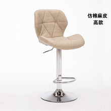 Load image into Gallery viewer, New Colorful Bar Stools Modern Bar Chair Rotating Lift Chair High Stools Home Fashion Creative Design Beauty Stool Swivel Chair
