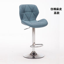 Load image into Gallery viewer, New Colorful Bar Stools Modern Bar Chair Rotating Lift Chair High Stools Home Fashion Creative Design Beauty Stool Swivel Chair
