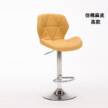 Load image into Gallery viewer, New Colorful Bar Stools Modern Bar Chair Rotating Lift Chair High Stools Home Fashion Creative Design Beauty Stool Swivel Chair
