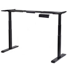 Load image into Gallery viewer, Electric Height Adjustable Standing Desk Frame Dual Motor System Solid Steel Frame Construction Frame with Large Weight Capacity
