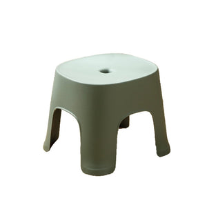 Bathroom Row Bench Stool Household Bathroom Stool Plastic Stool Thicken Non-slip Shoe Bench Child Stool Foot Bench