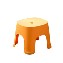 Load image into Gallery viewer, Bathroom Row Bench Stool Household Bathroom Stool Plastic Stool Thicken Non-slip Shoe Bench Child Stool Foot Bench
