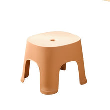 Load image into Gallery viewer, Bathroom Row Bench Stool Household Bathroom Stool Plastic Stool Thicken Non-slip Shoe Bench Child Stool Foot Bench
