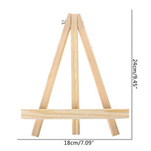 Load image into Gallery viewer, Wooden Artist Easel Painting Drawing Stand Easel Frame Artist Tripod Display Shelf School Student Artist Supplies photo holder
