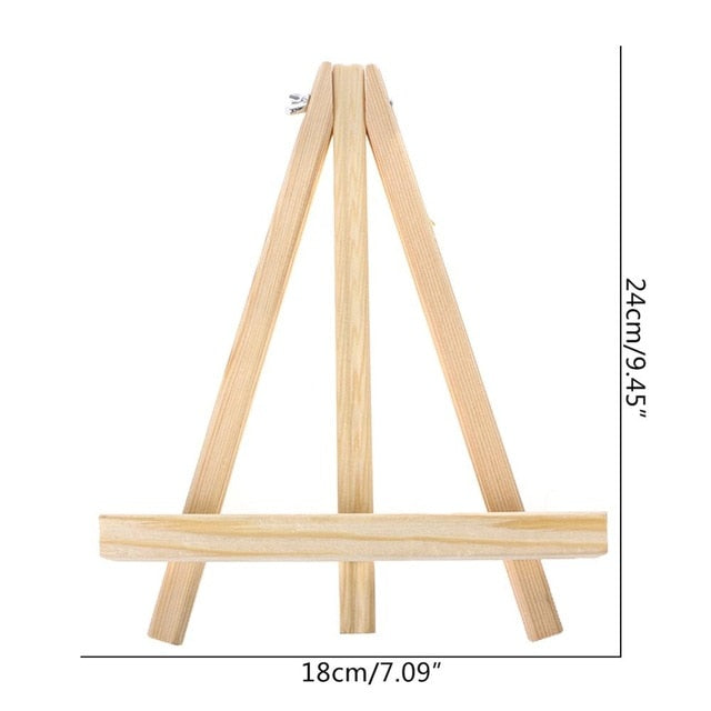 Wooden Artist Easel Painting Drawing Stand Easel Frame Artist Tripod Display Shelf School Student Artist Supplies photo holder