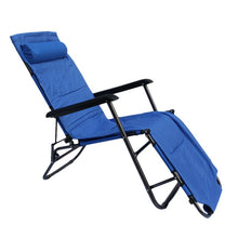 Load image into Gallery viewer, Foldable Recliners Chair For Outdoor Garden Relax Chair  178*60*88CM Super Lightweight Office Lunch Take Rest Bed Chair
