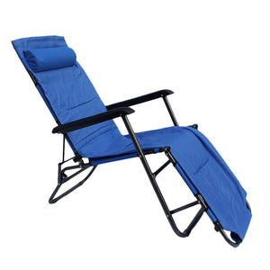 Foldable Recliners Chair For Outdoor Garden Relax Chair  178*60*88CM Super Lightweight Office Lunch Take Rest Bed Chair